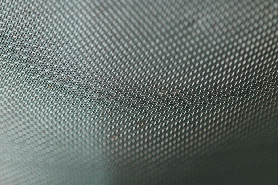 Translucent sheet material close-up