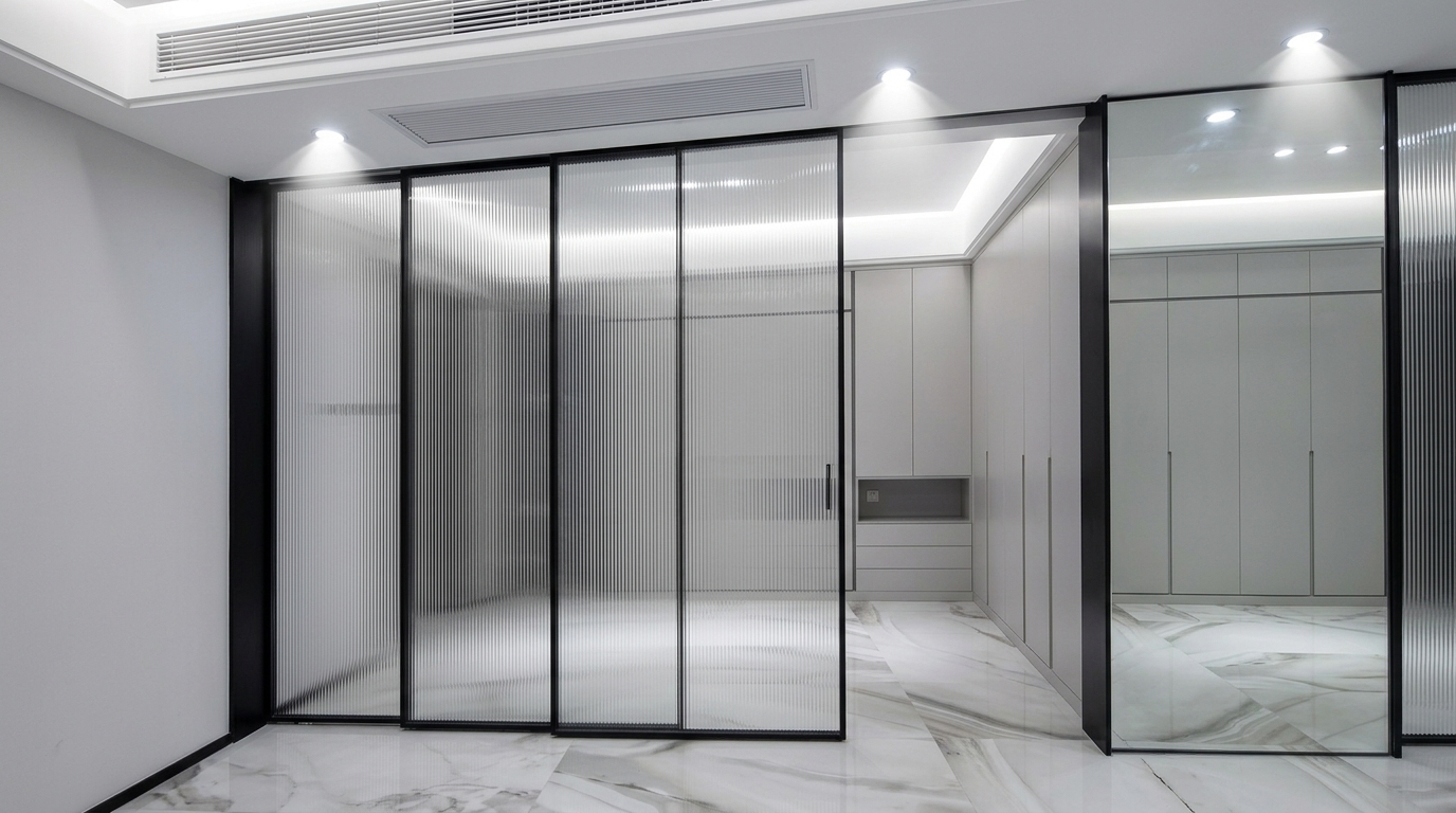 Terrace doors opening to outdoor space